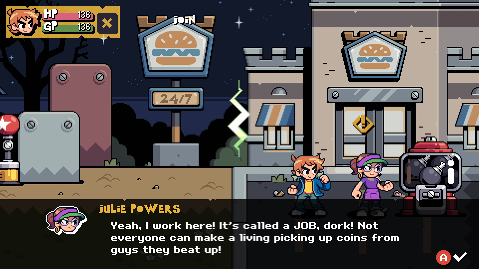 Scott Pilgrim EX screenshot 1