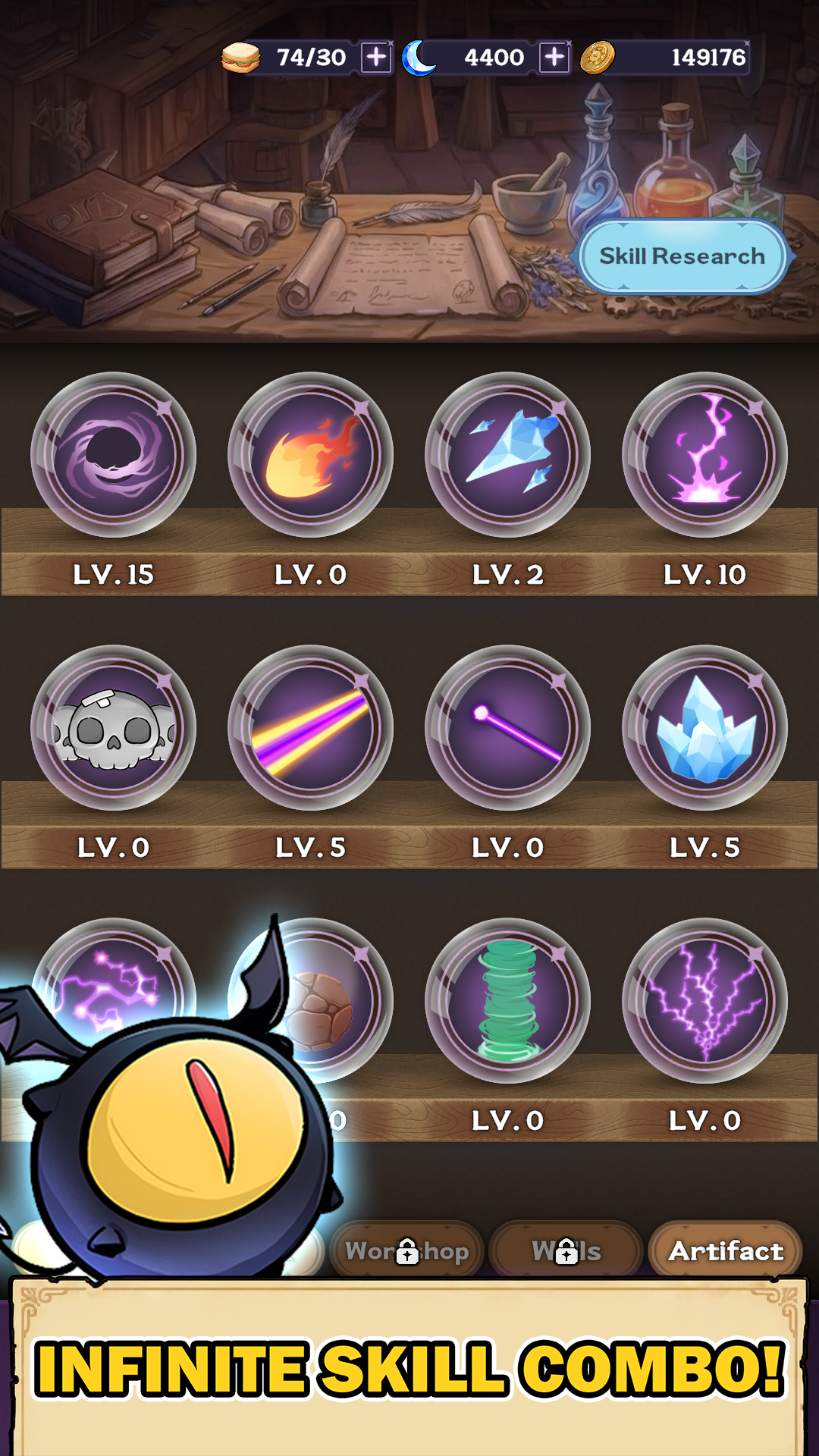 66666년만에 환생한 흑마법사 : 전략 디펜스 RPG screenshot 4