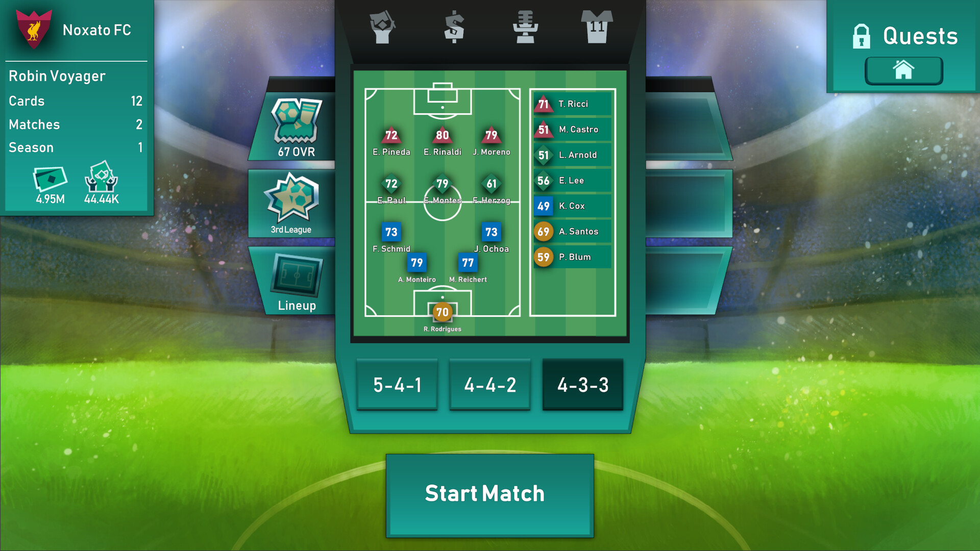 Regista: Reign Your Football Club screenshot 3