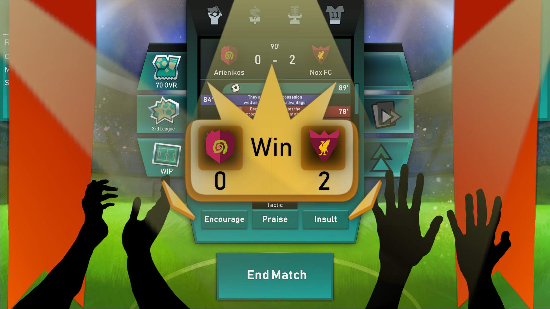 Regista: Reign Your Football Club screenshot 8