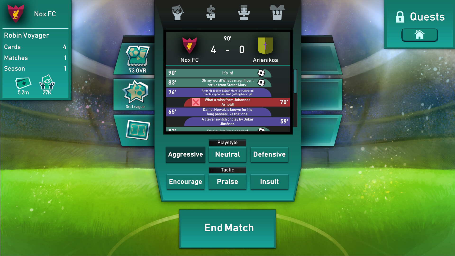 Regista: Reign Your Football Club screenshot 5