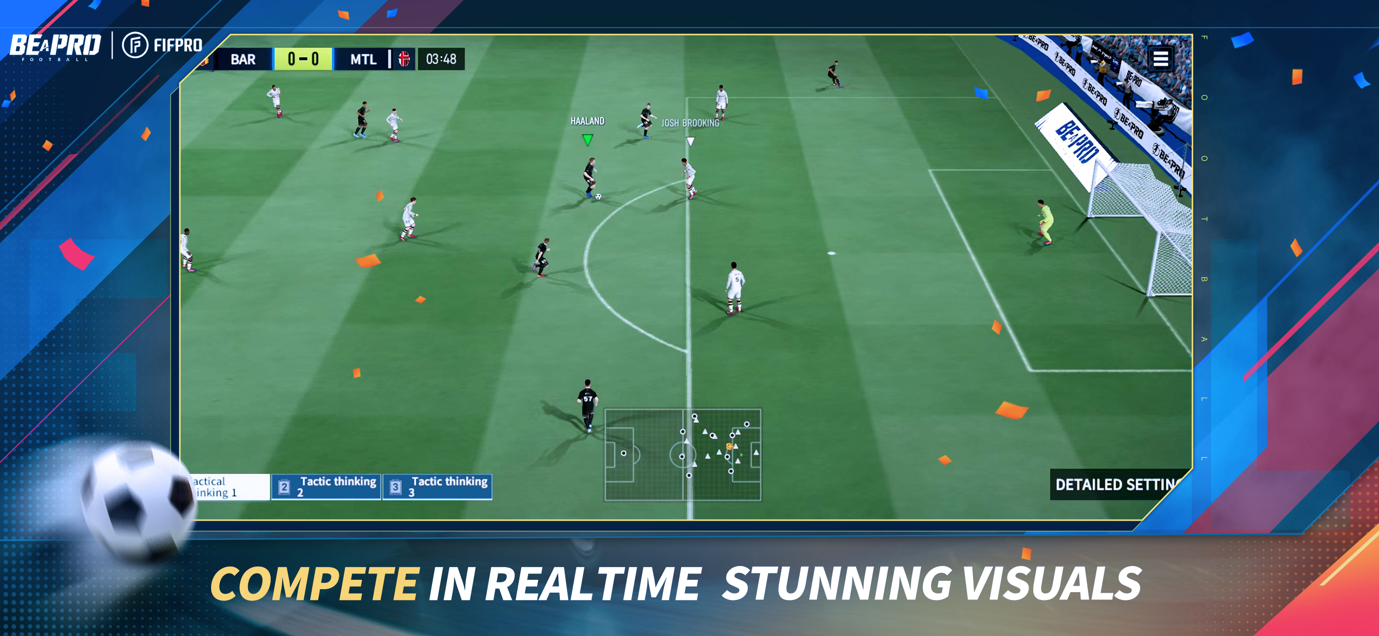 Be A Pro: Football screenshot 1