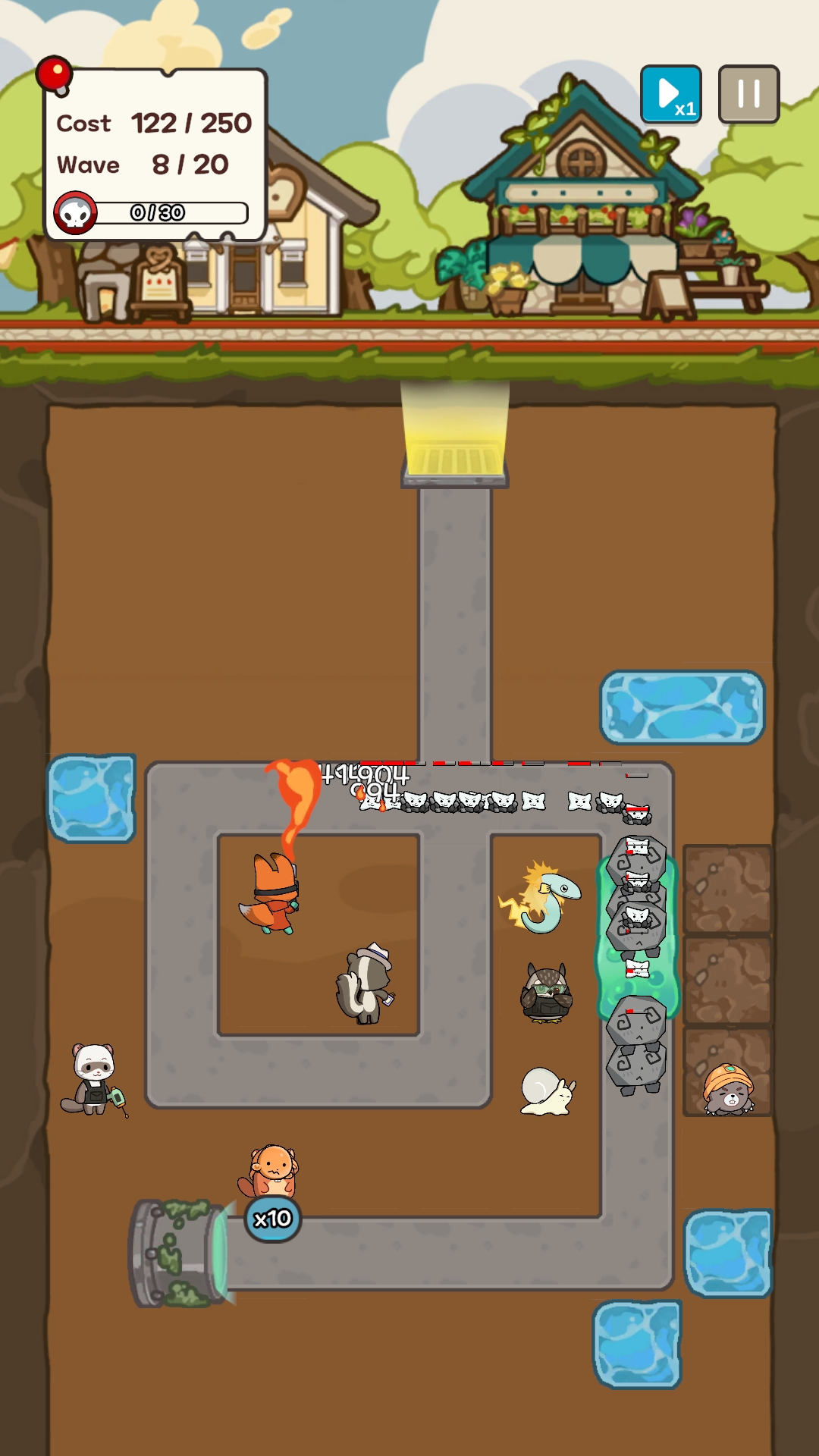 Pipe, Inc. : Tower Defense screenshot 3
