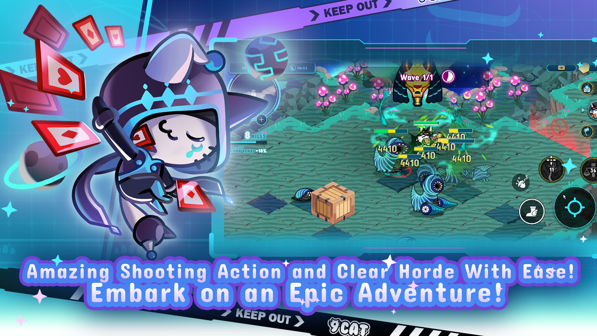 9캣사가 : 스트라이크 팀 screenshot 3