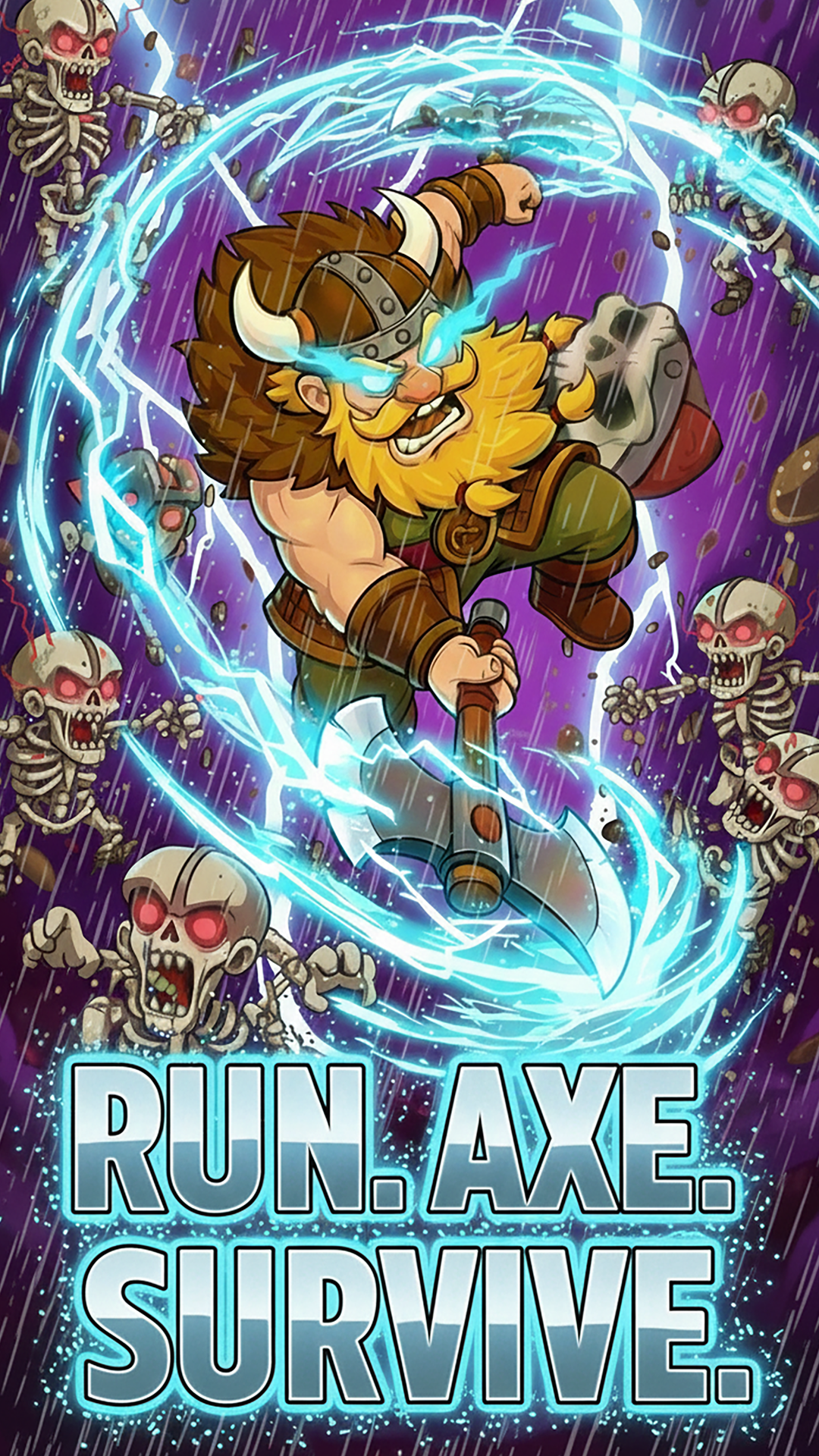 바이킹 도끼 들고 튀어! screenshot 1