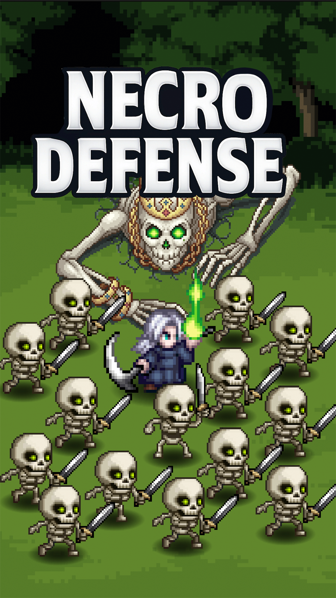 Necro Defense: Idle Defense screenshot 1