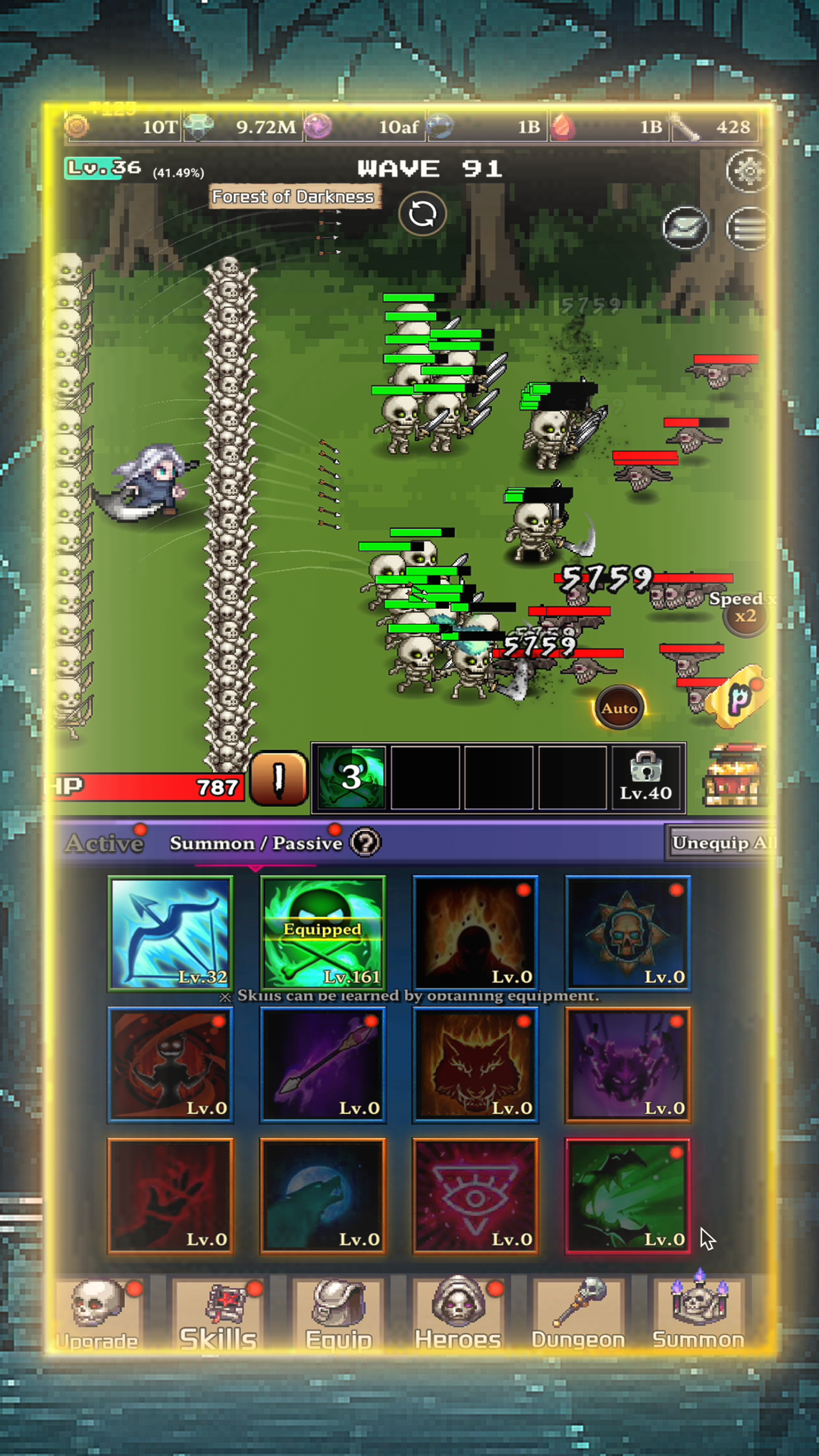 Necro Defense: Idle Defense screenshot 3