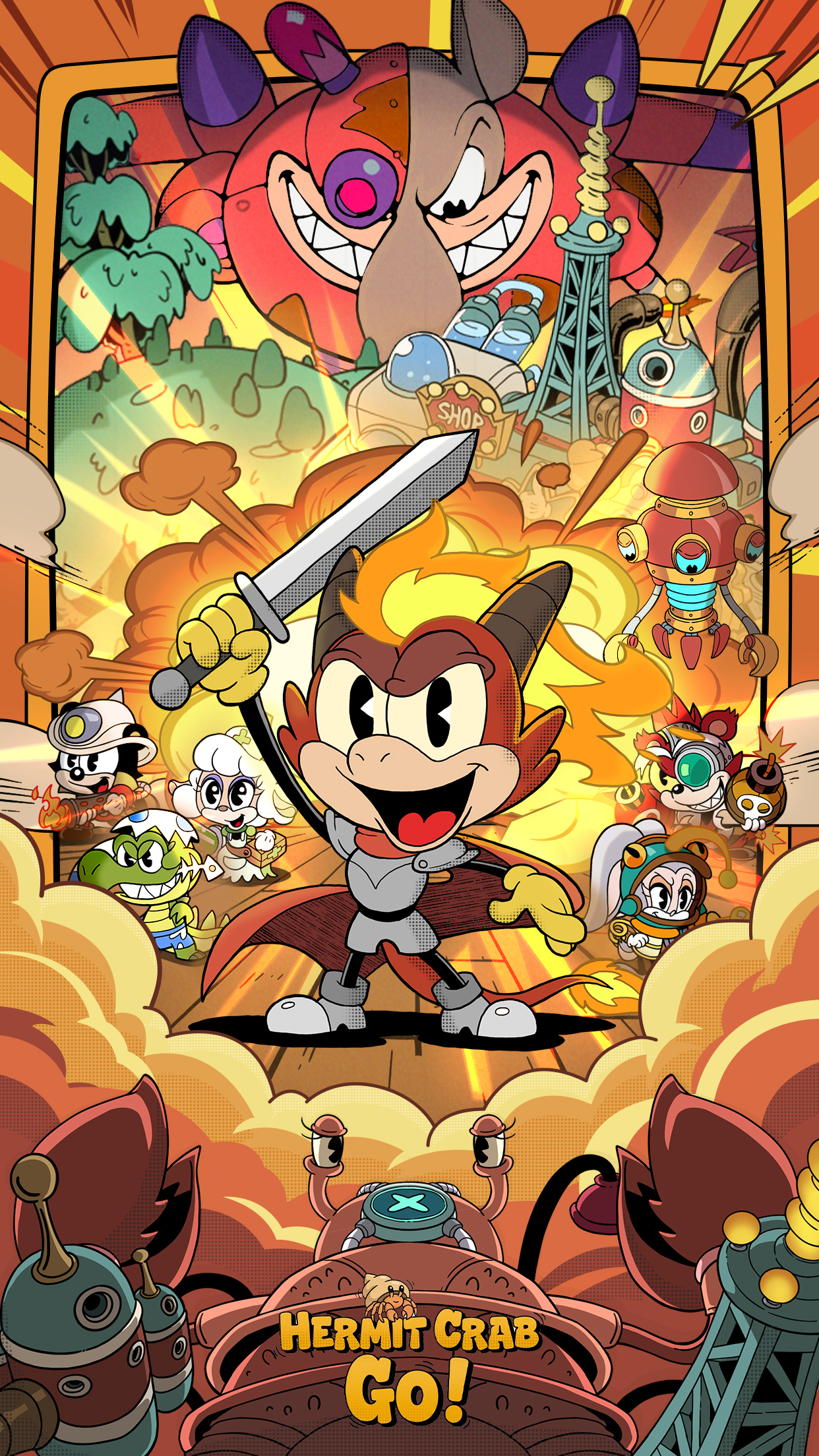 허밋 크랩 고! screenshot 1