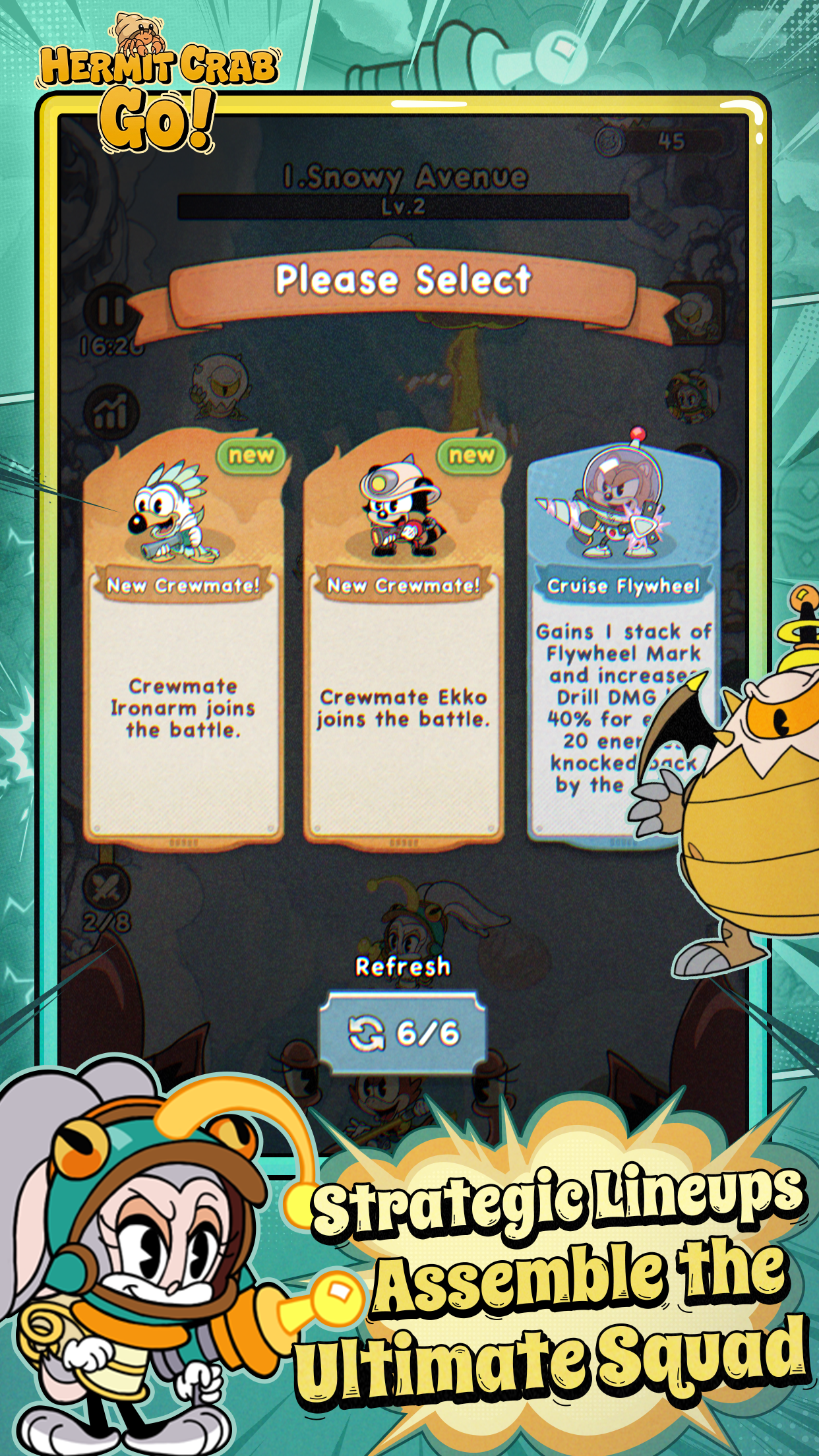 허밋 크랩 고! screenshot 2