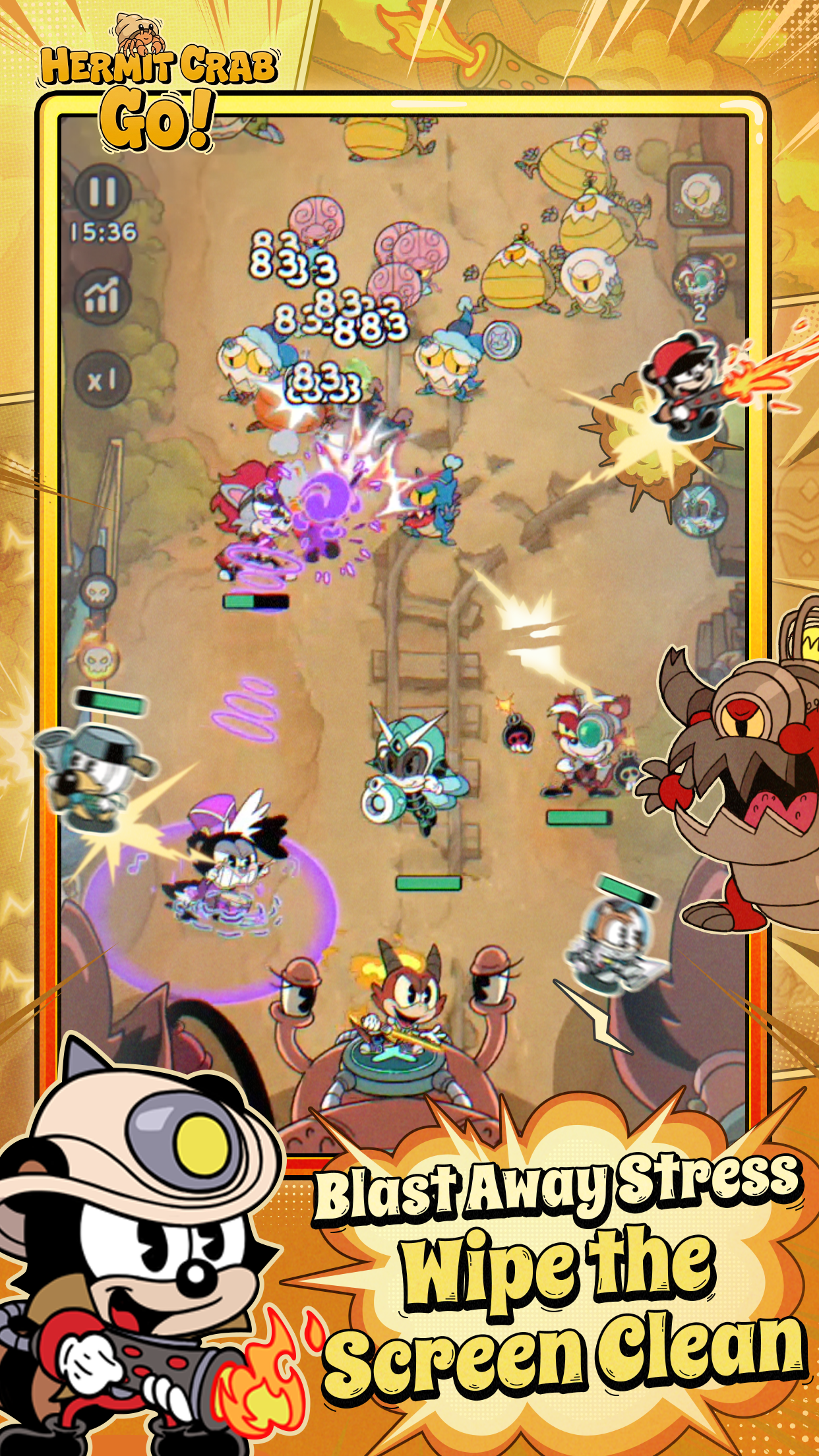 허밋 크랩 고! screenshot 4