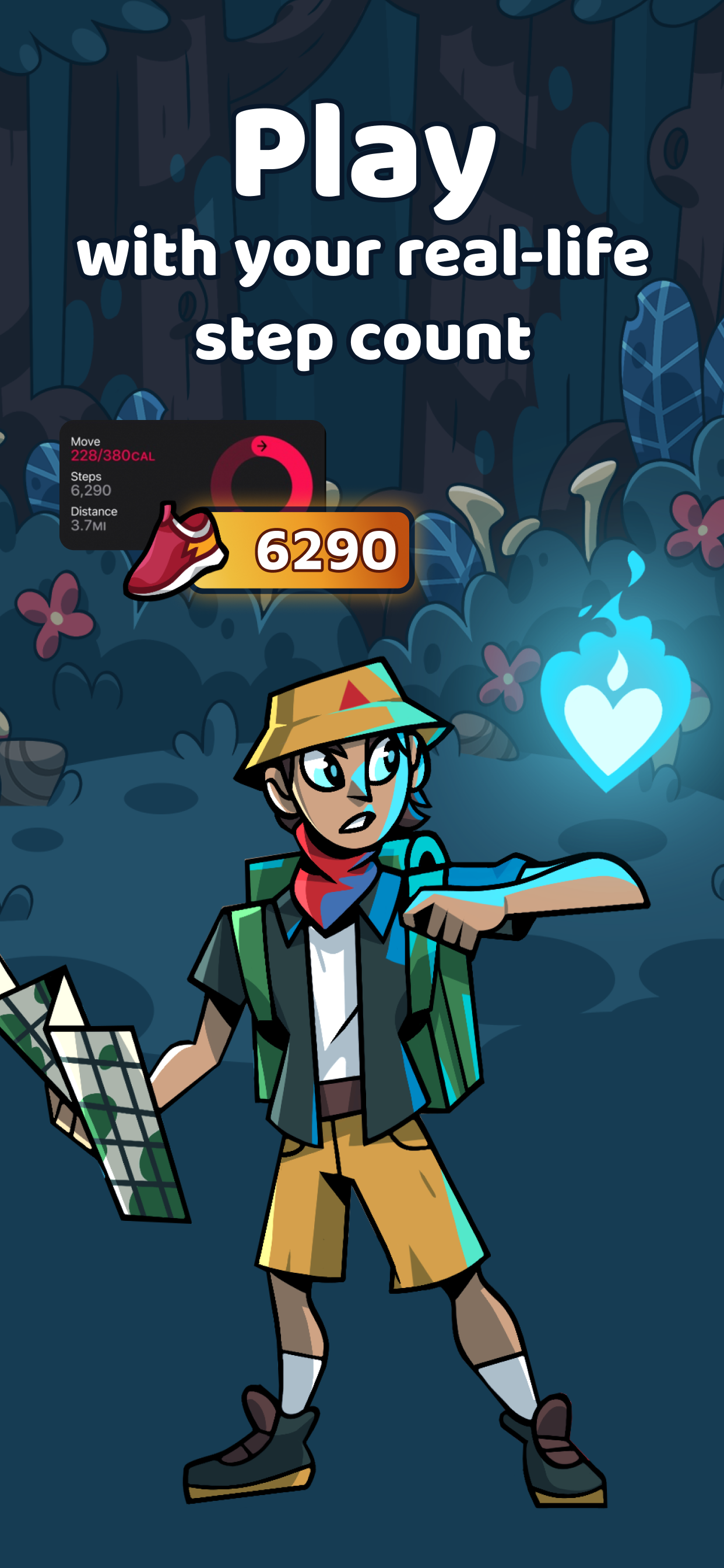 Monster Walk: Step Adventure screenshot 1