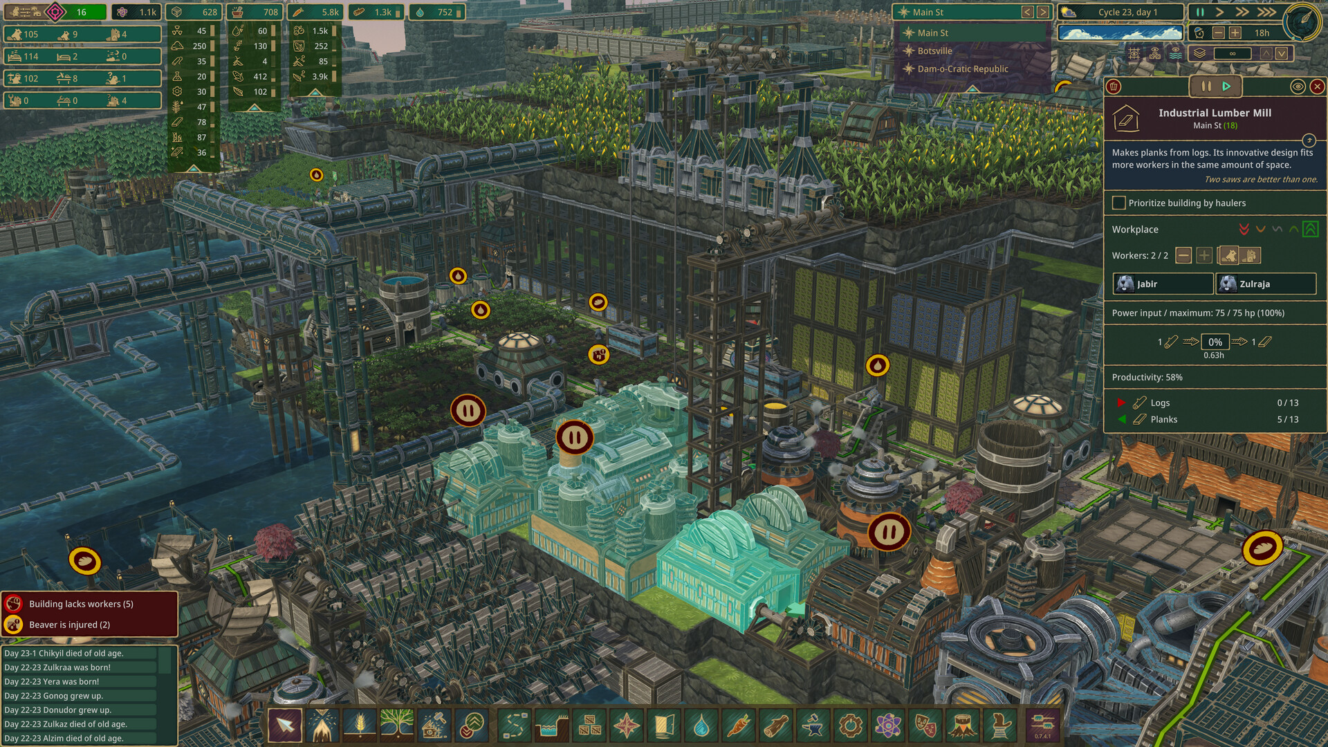 Timberborn screenshot 1