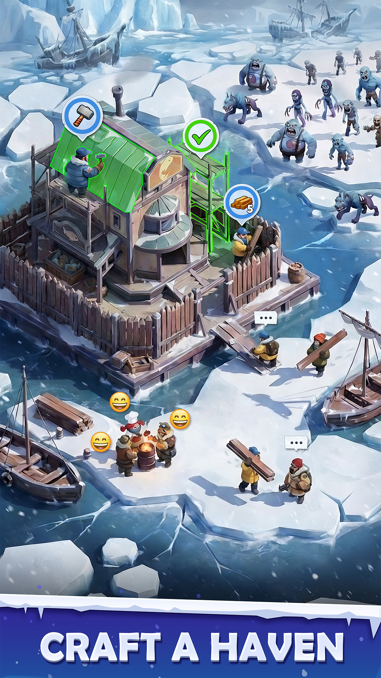 Frozen Island screenshot 3
