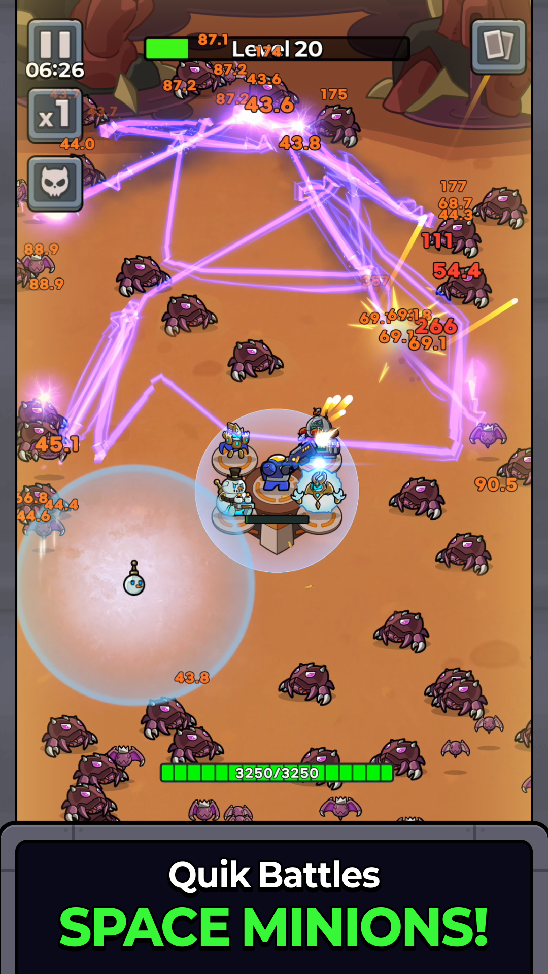 Space Minions: Defense screenshot 3