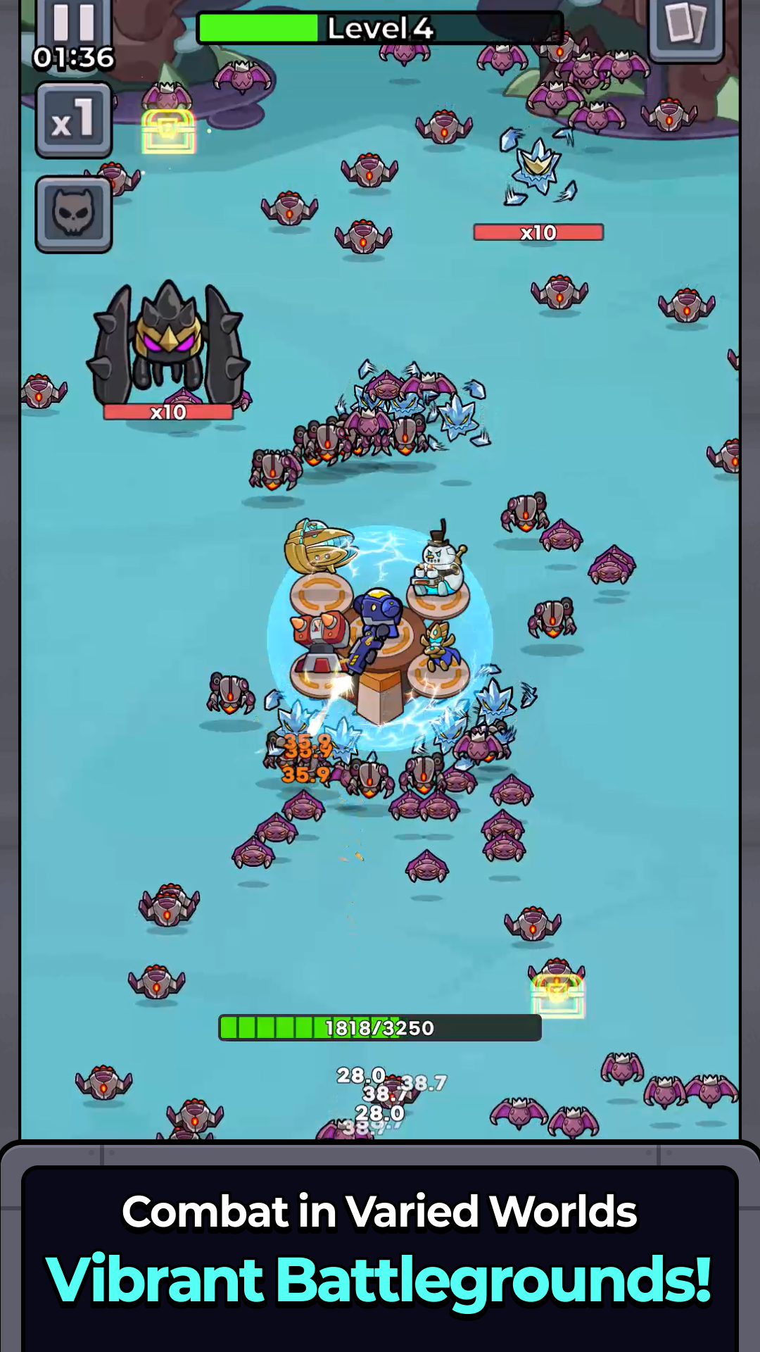 Space Minions: Defense screenshot 2