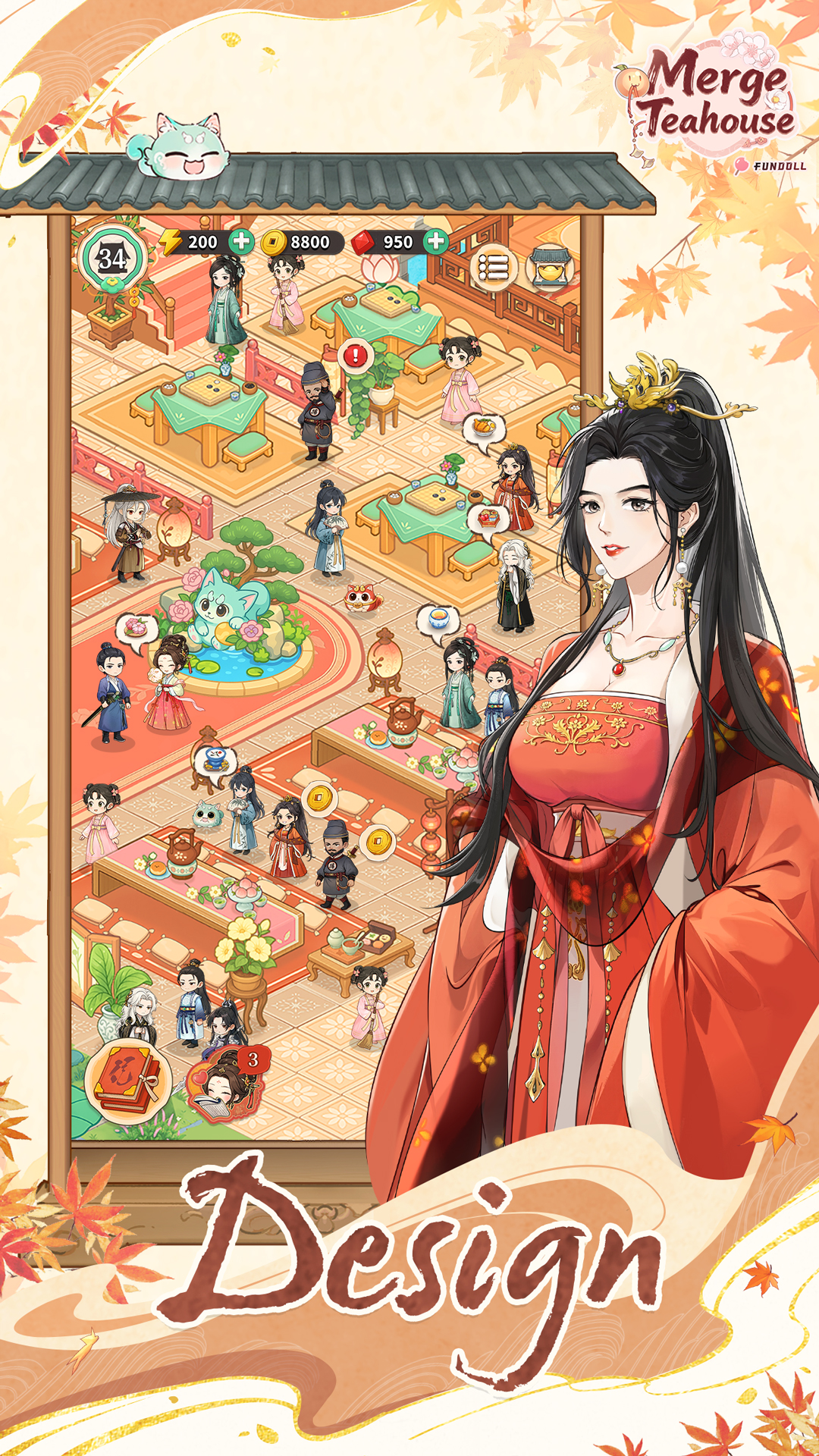 Merge Teahouse screenshot 1