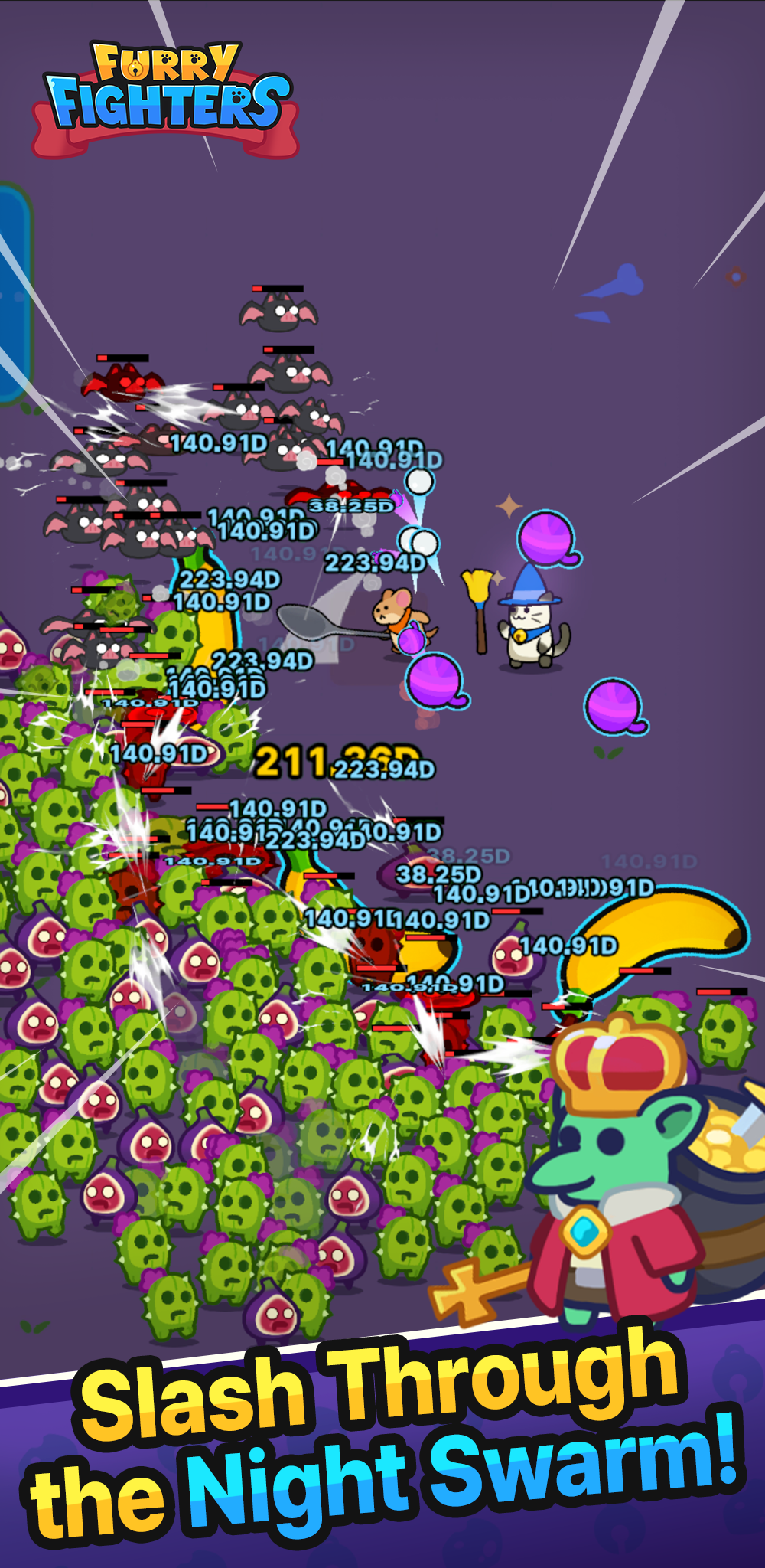 Furry Fighters : Idle RPG screenshot 1