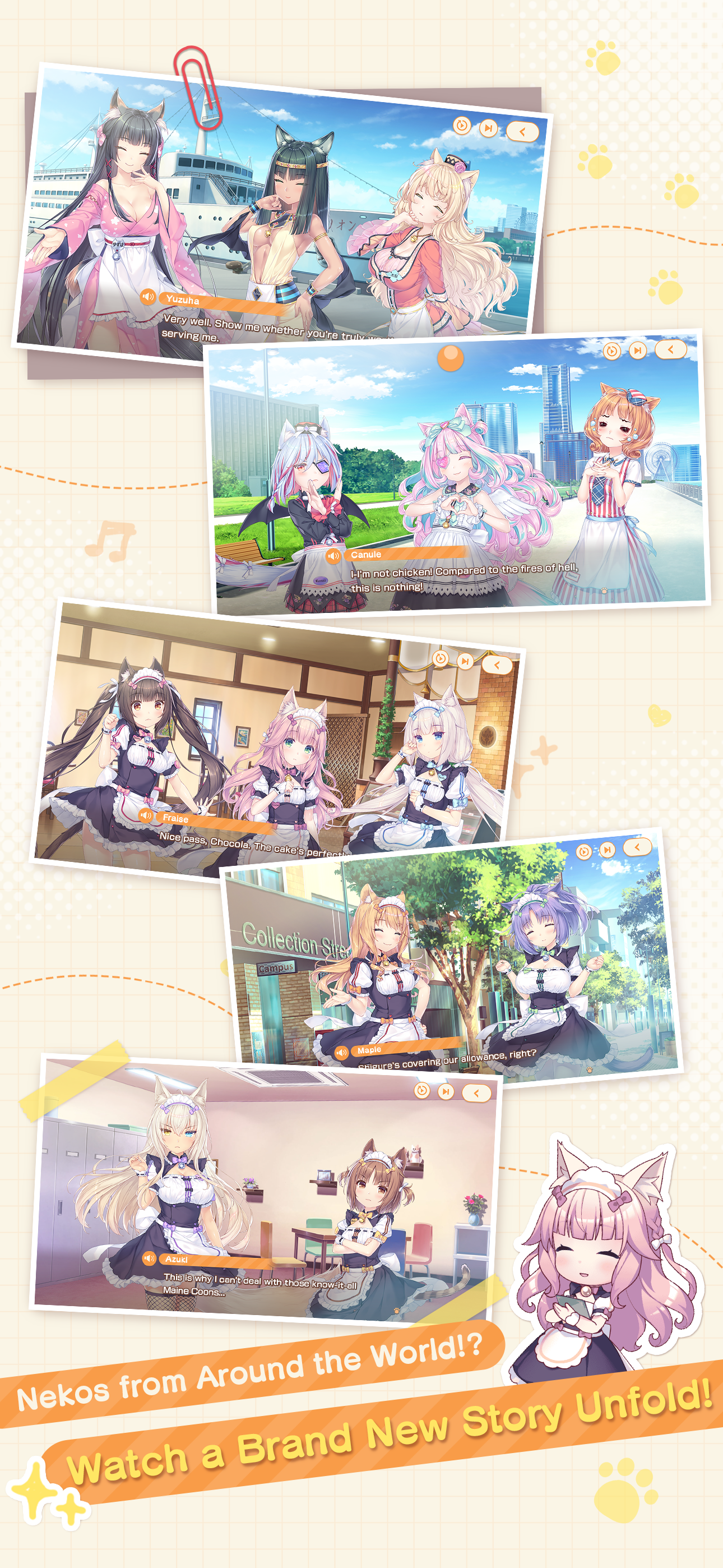 Nekopara Sekai Connect screenshot 4