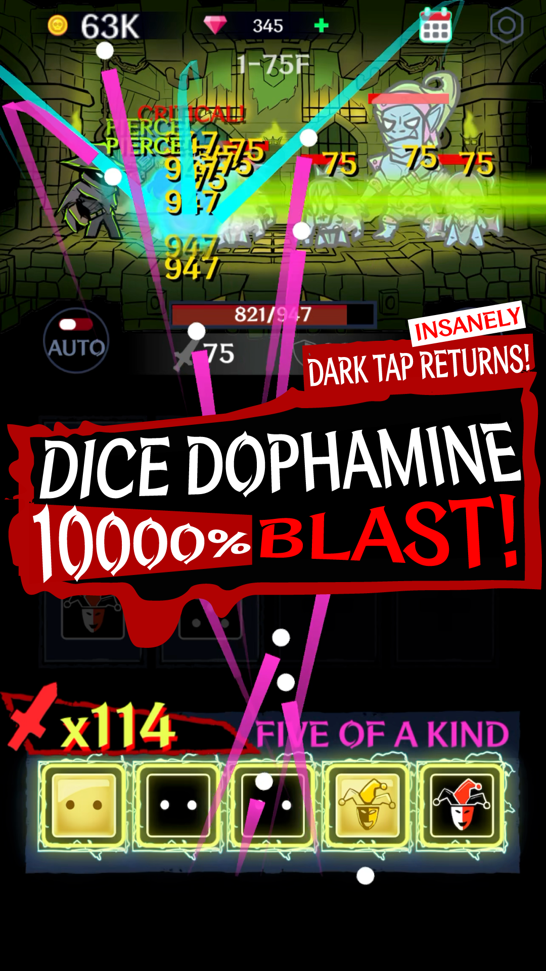 Dark Tap Dice screenshot 3