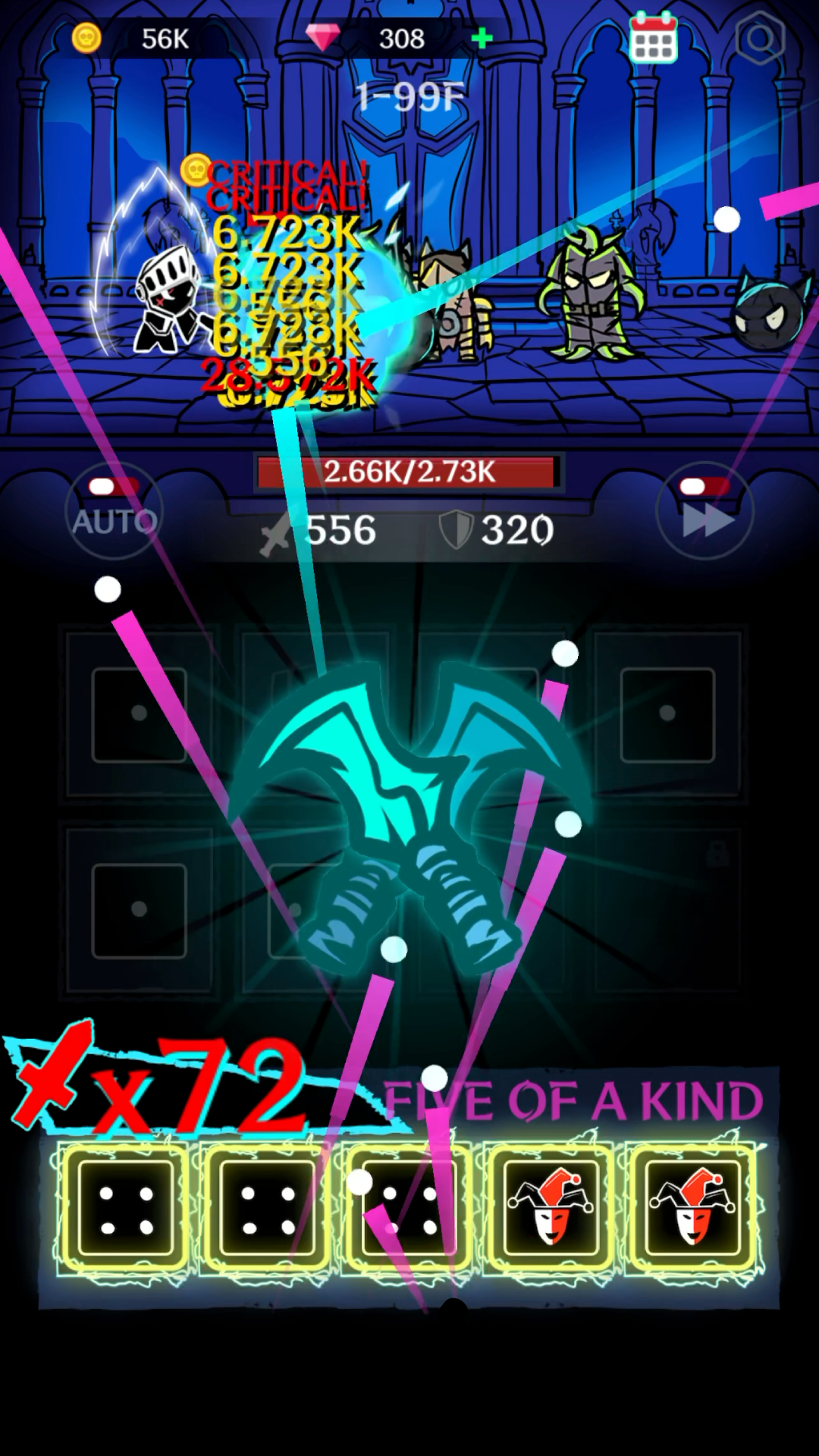 Dark Tap Dice screenshot 2