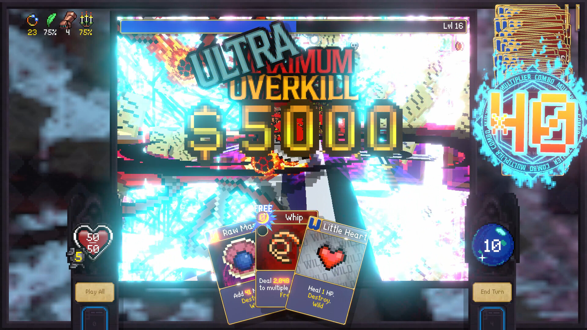 Vampire Crawlers: The Turbo Wildcard from Vampire Survivors screenshot 1