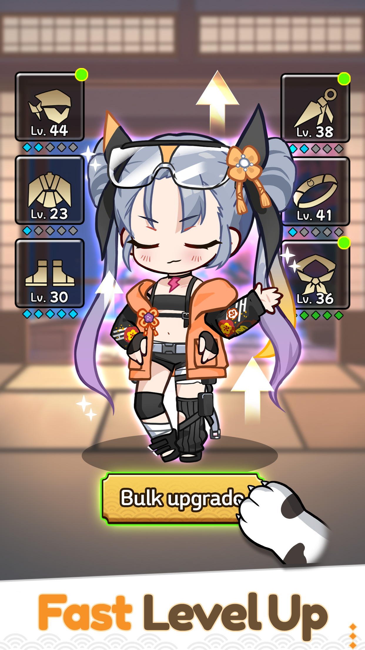 Ninja Defenders : Cat Shinobi screenshot 3