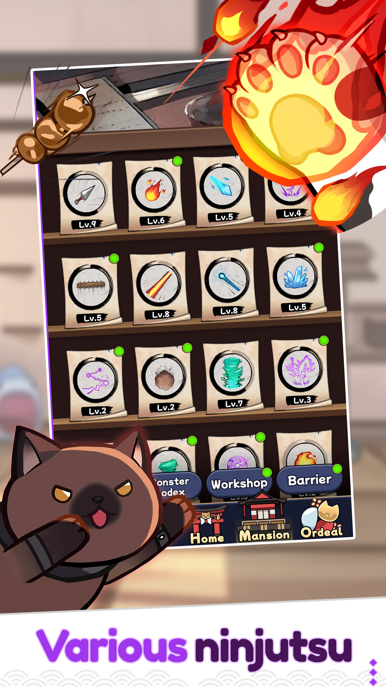 Ninja Defenders : Cat Shinobi screenshot 4