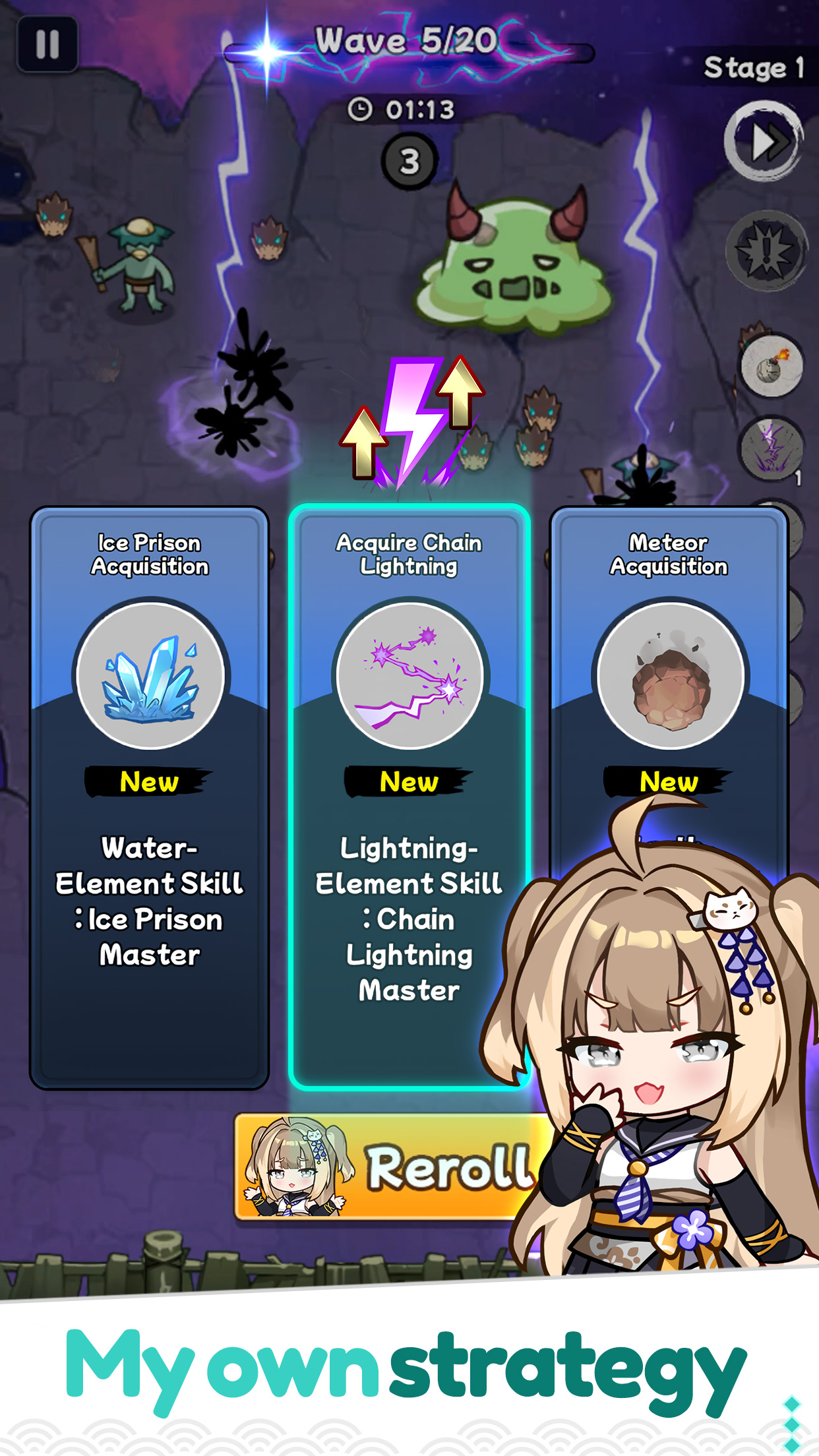 Ninja Defenders : Cat Shinobi screenshot 2