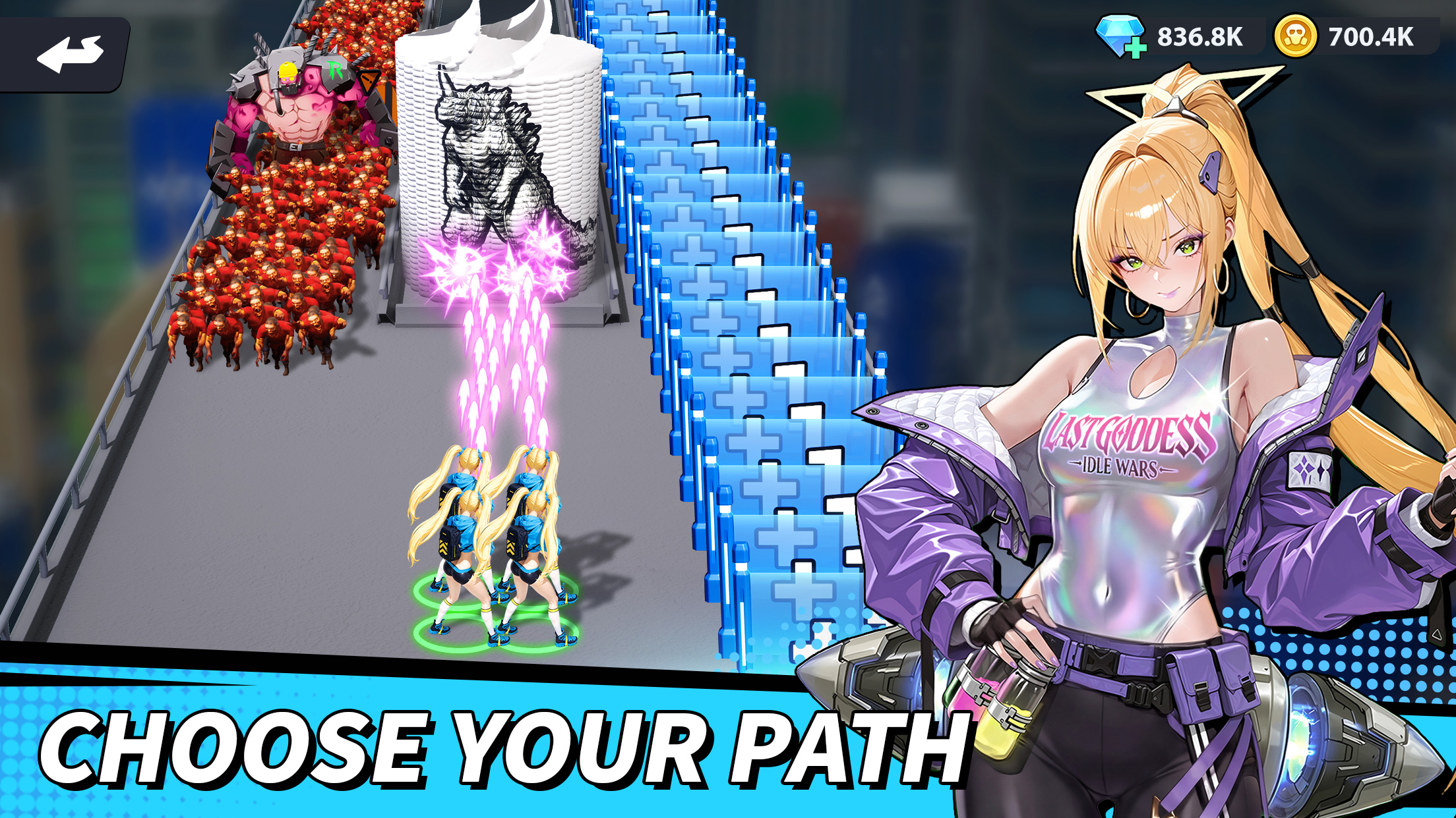 Last Goddess: Idle Wars screenshot 1