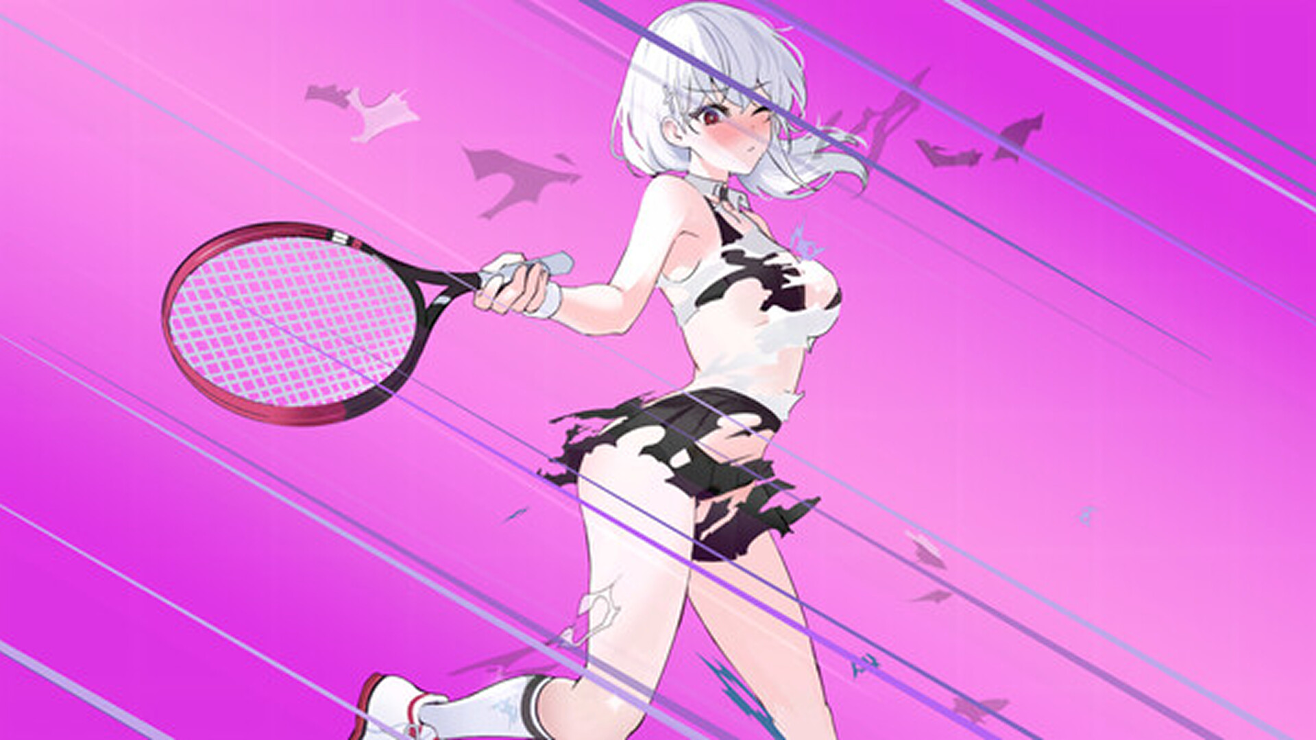 Academy Love Saga: Tennis Angels screenshot 1
