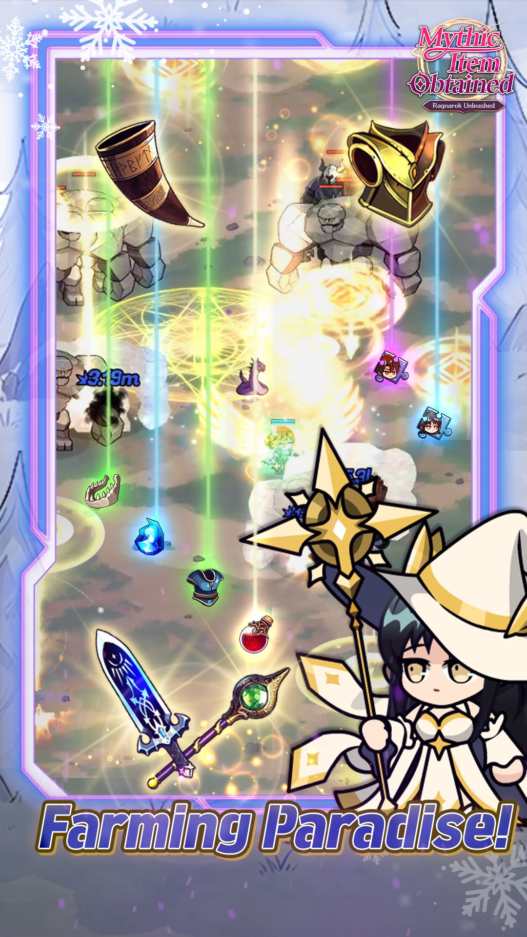 Mythic Item Obtained: Idle RPG screenshot 3