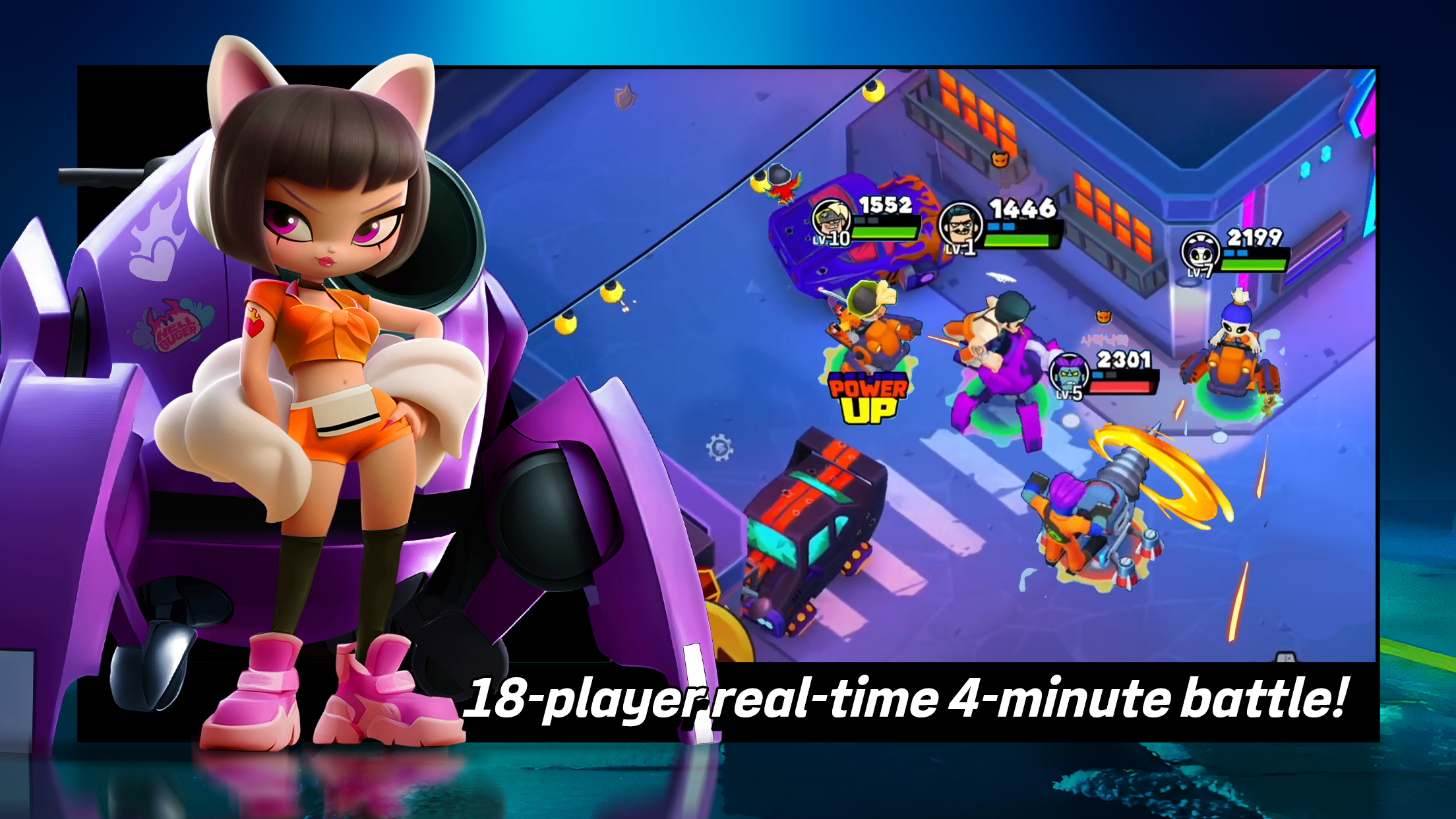 빌런즈: 로봇 배틀로얄 screenshot 1