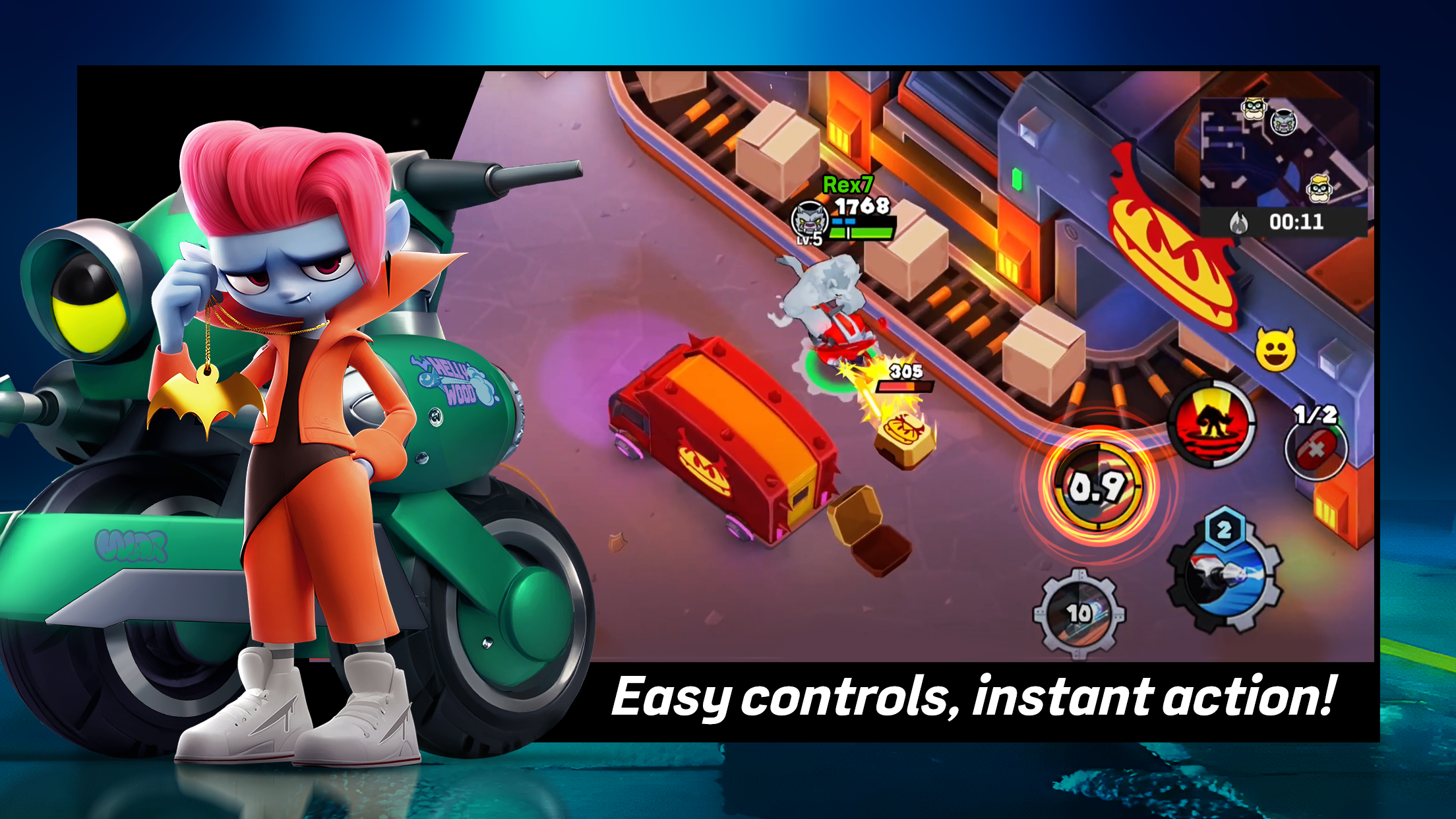 빌런즈: 로봇 배틀로얄 screenshot 4