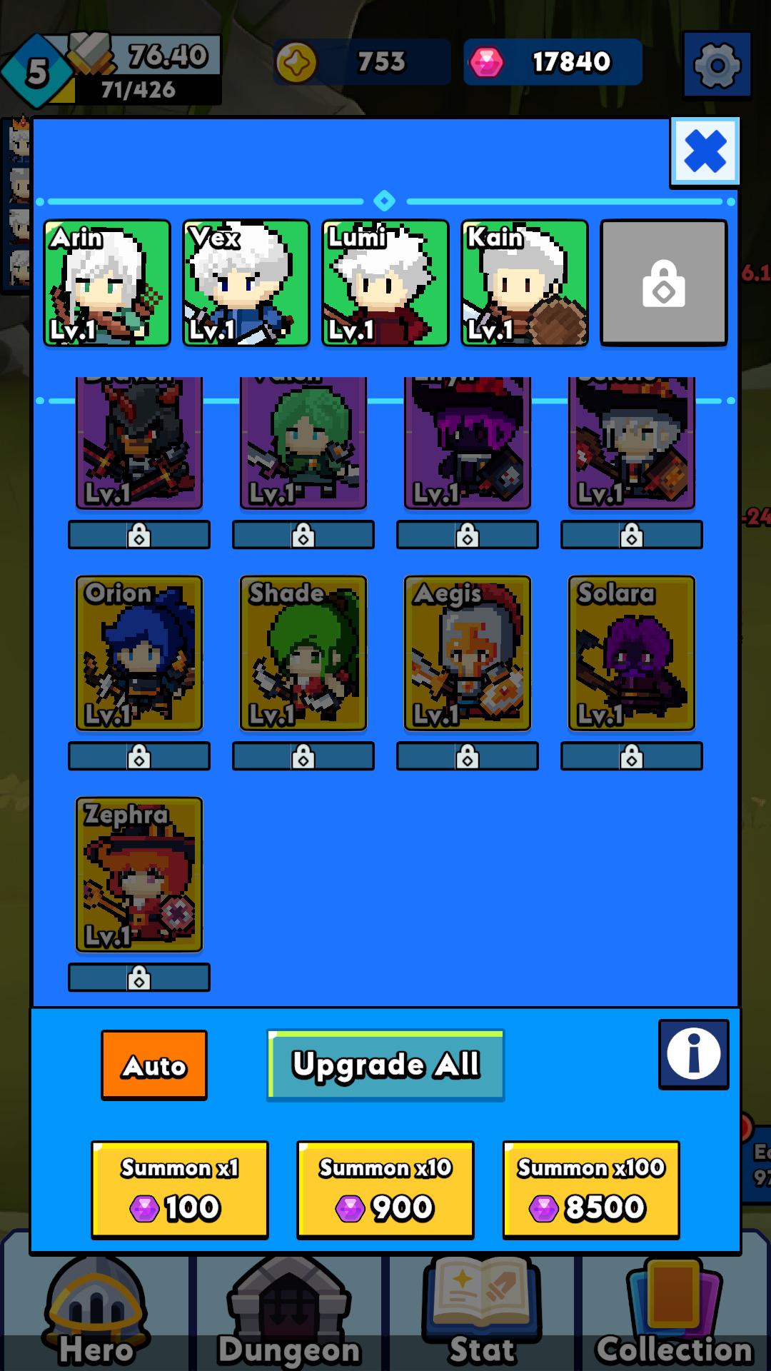 Kitty Guardians-Pixel Idle RPG screenshot 4