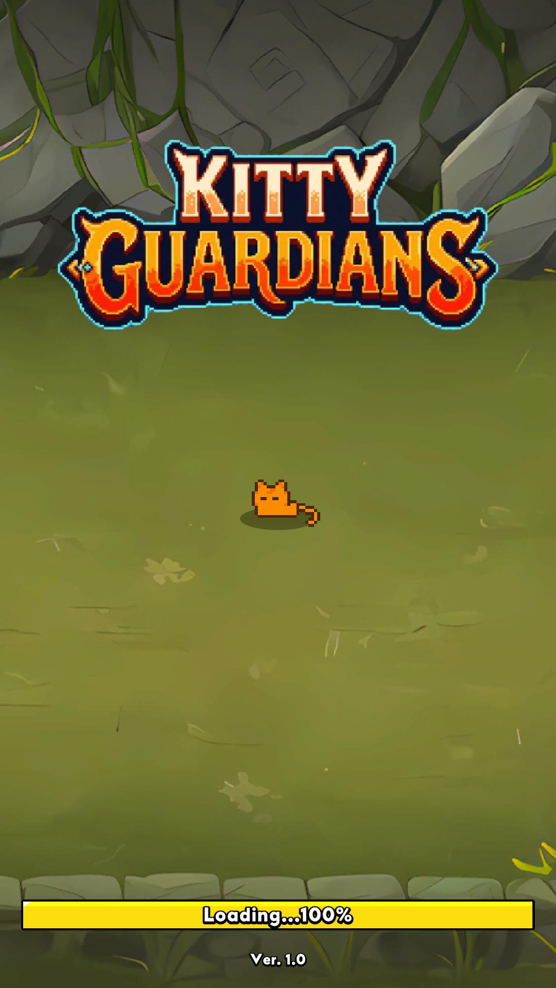 Kitty Guardians-Pixel Idle RPG screenshot 1