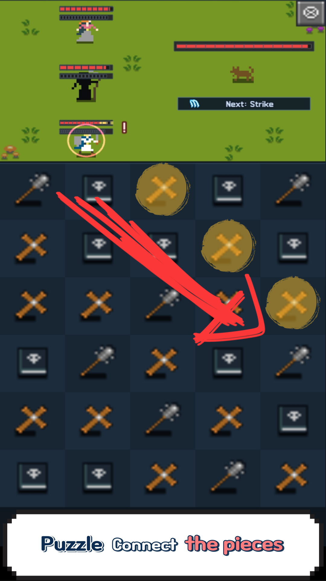 Rune Raid: Match-3 Puzzle RPG screenshot 3