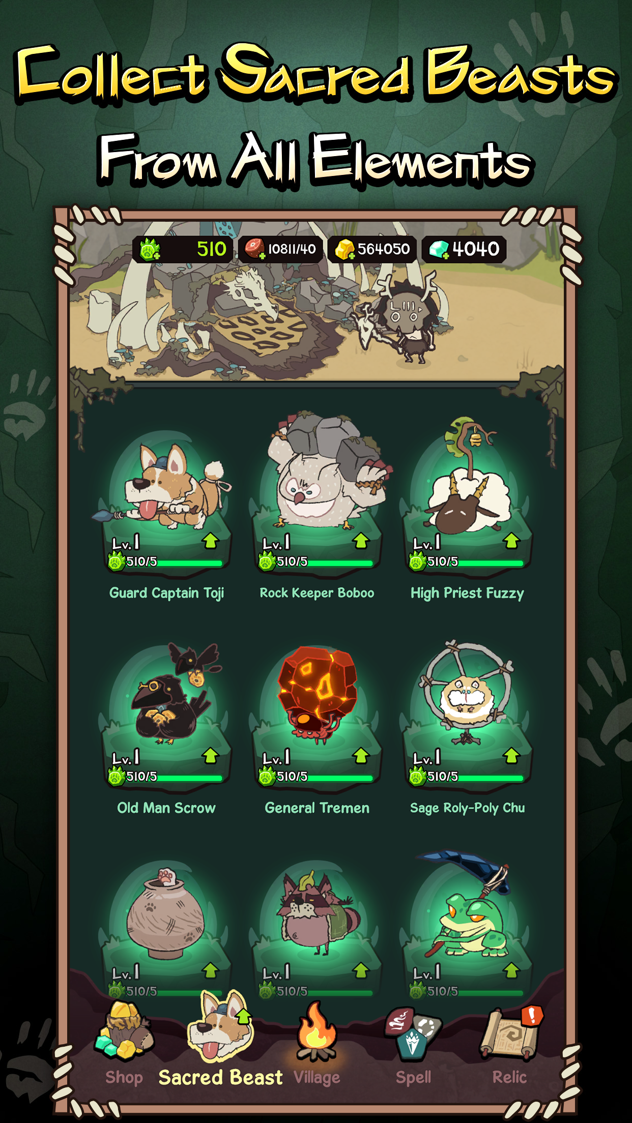 Epic Shaman Battle: 4P Defense screenshot 1