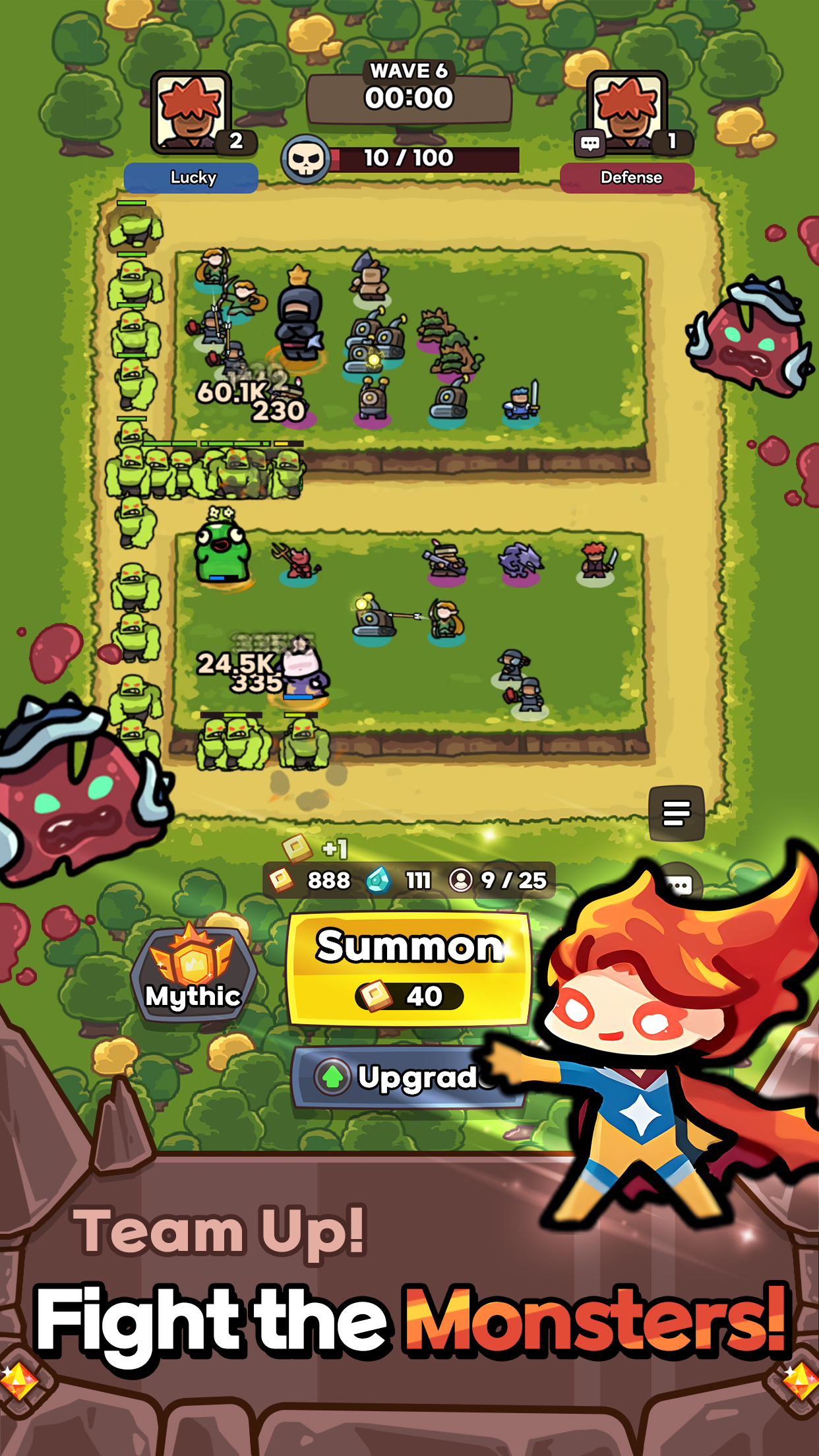 Lucky Defense screenshot 2