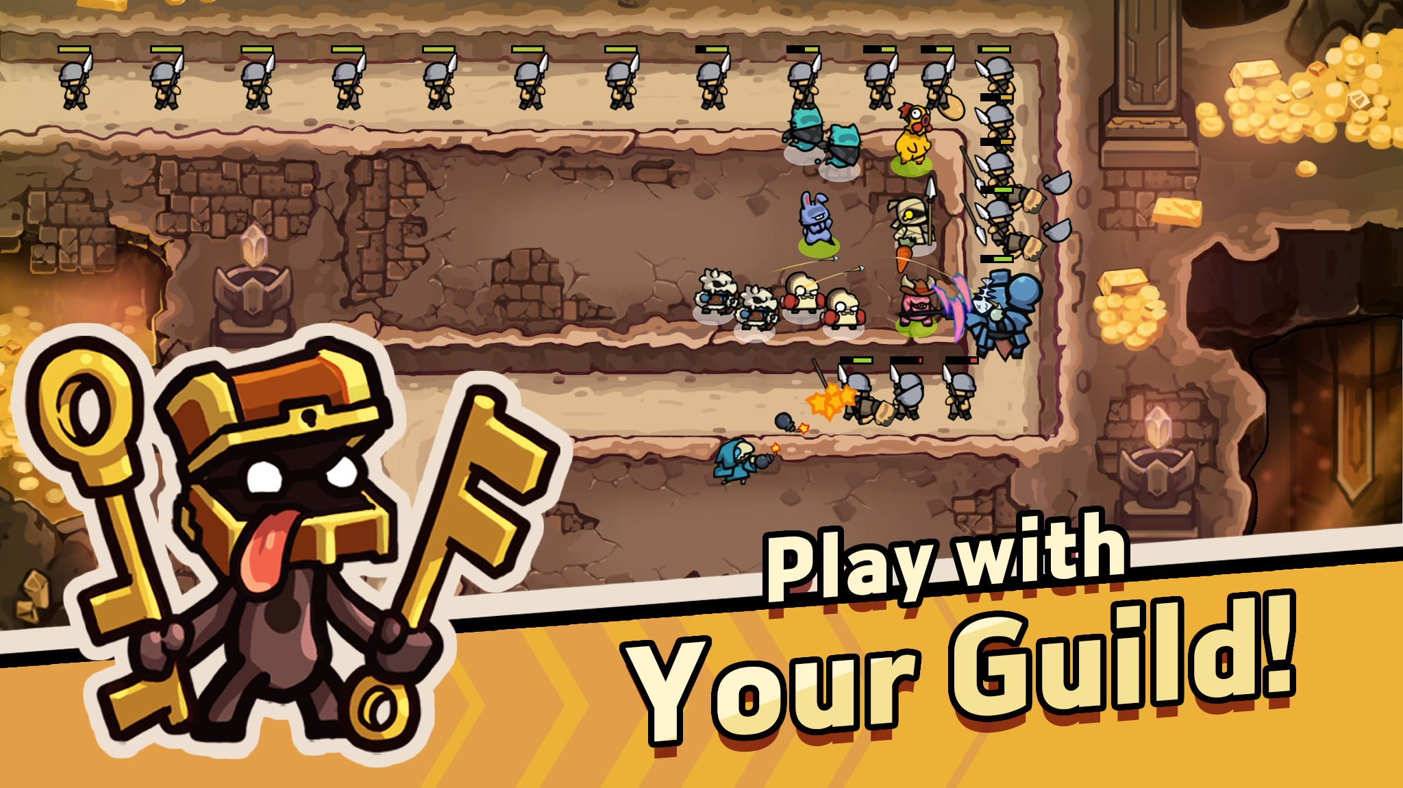 No Invade Pls : Defense Game screenshot 4