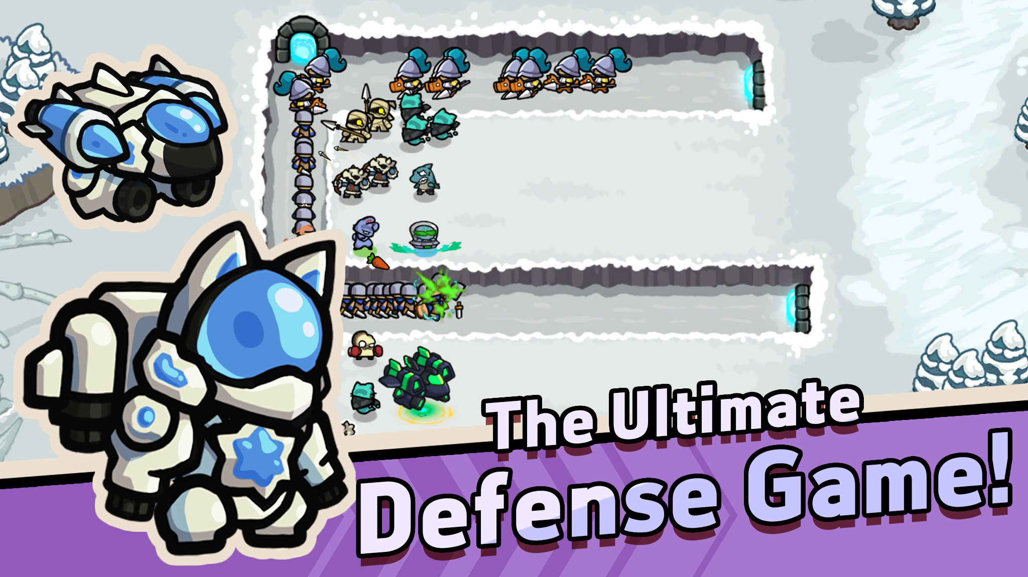 No Invade Pls : Defense Game screenshot 1