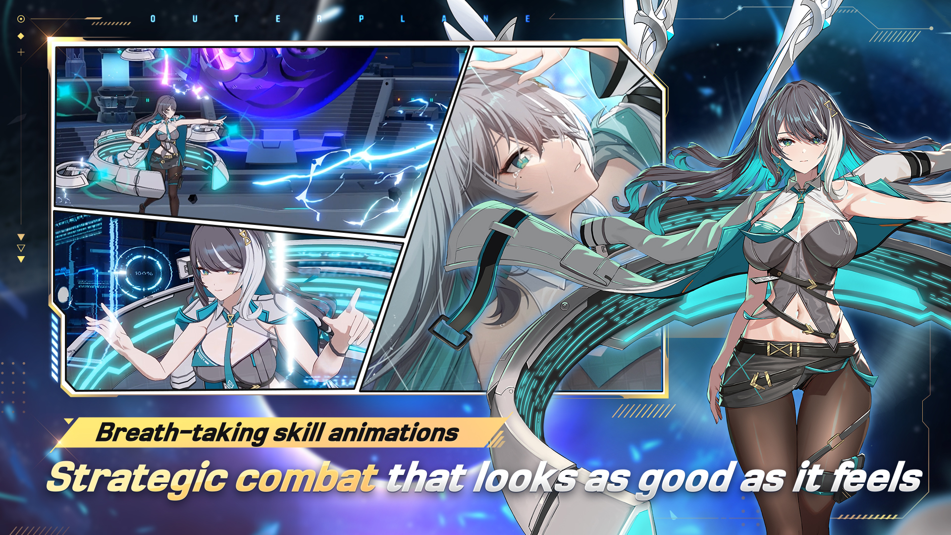 OUTERPLANE - Strategy Anime screenshot 3