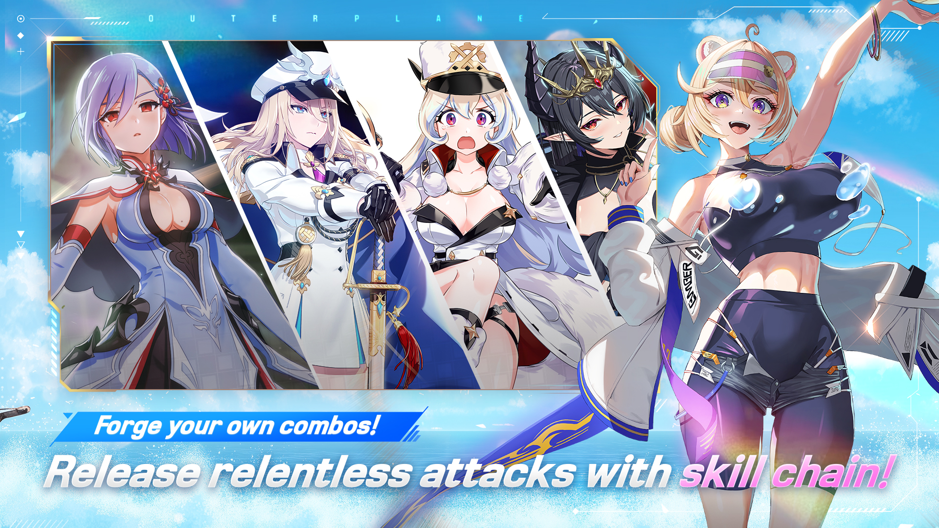 OUTERPLANE - Strategy Anime screenshot 2