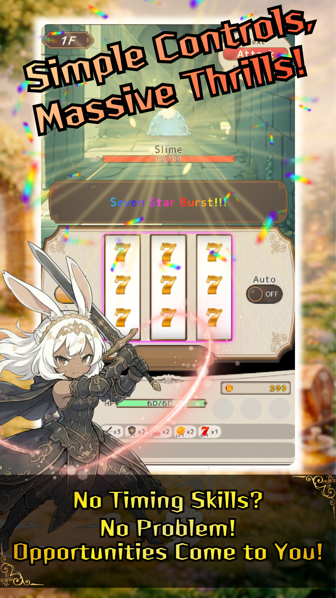 Slot & Brave: Roguelike RPG screenshot 2